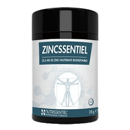 Zincssentiel - 22,5mg de zinc hautement biodisponible