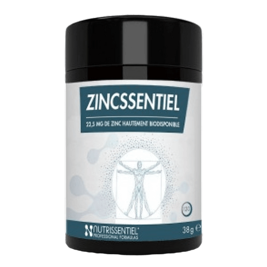 Zincssentiel - 22,5mg de zinc hautement biodisponible