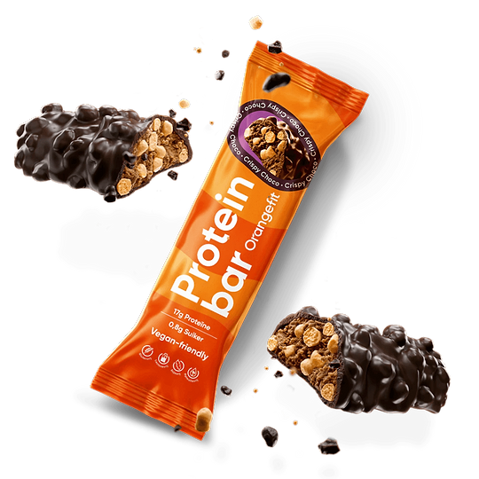 Pack 12 Barres Protéinées Crispy Choco (17g Protéines/Barre)