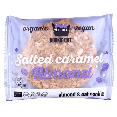 Gluten Free Vegan Salted Caramel Almond Cookie Organic