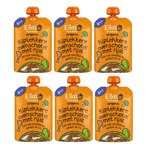 Chicken casserole with rice 6+ Organic