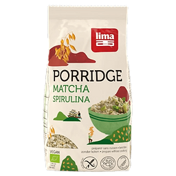 Porridge Matcha & Spirulina Gluten-Free Organic