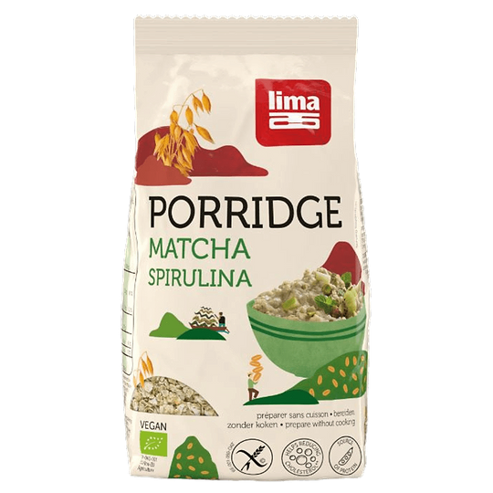 Express Porridge Matcha & Spirulina Glutenvrij