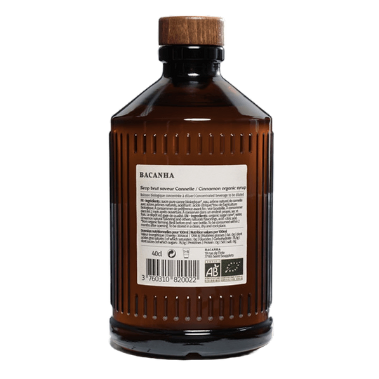 Cinnamon Syrup Brut Organic