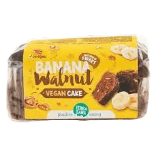 Vegan Banana Walnut Cake Organic