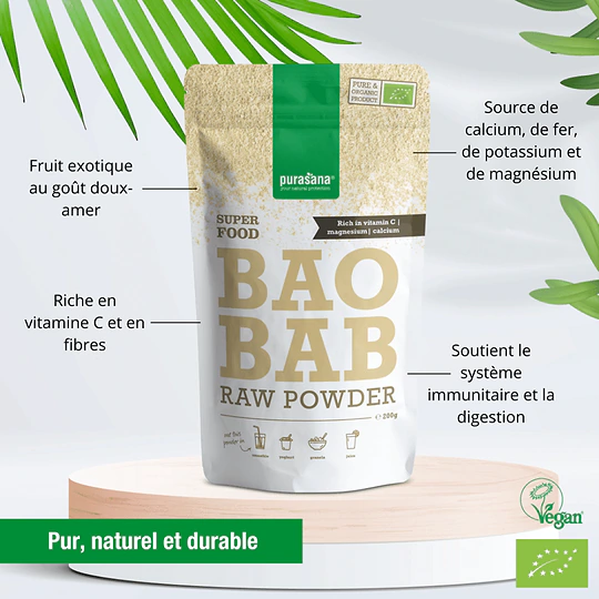 Poudre De Baobab Organic