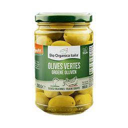 Whole Green Olives Natural