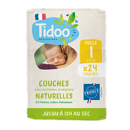 24 Diapers T1 2 to 5kg