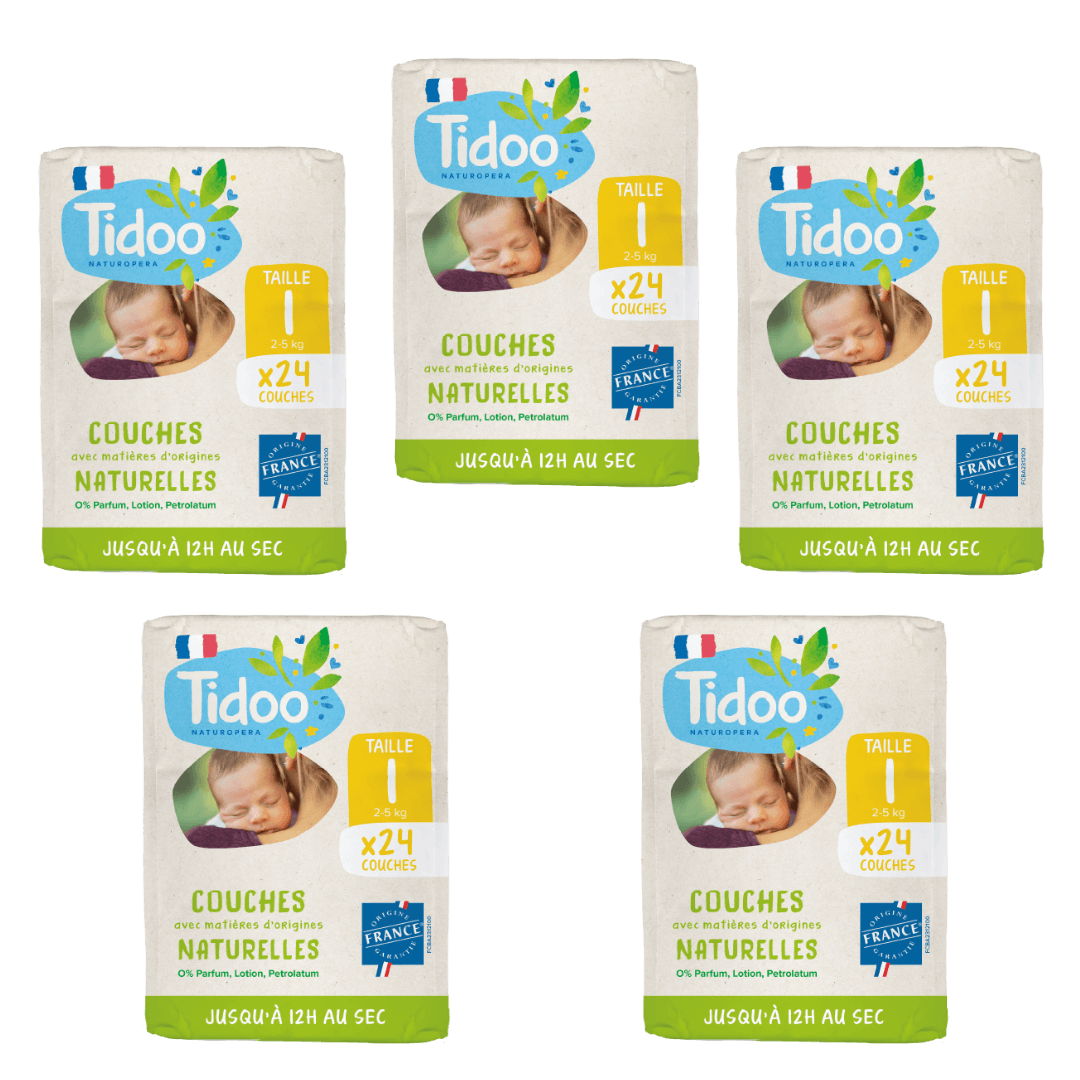 Pack 6 X Diapers Size1 (2-5kg)