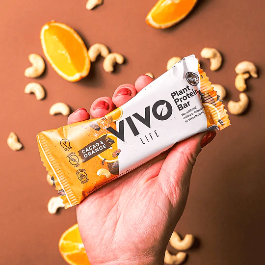 Plant Protein Bar Cacao and Orange
