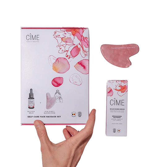 Coffret Massage Visage Sérum et Gua Sha