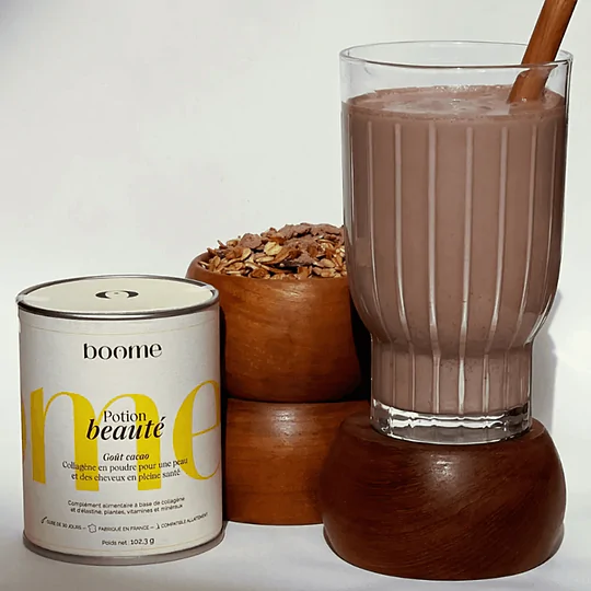 Cocoa-flavoured Collagen Beauty Potion