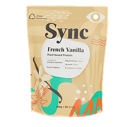 Poudre Protéinée Végétale French Vanilla (77% Protéine)