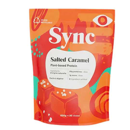 Poudre Protéinée Salted Caramel (77% Protéine) BIO