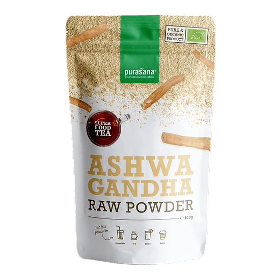 Vegan ashwagandha powder bio Organic