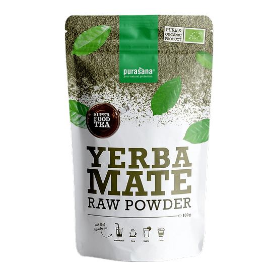 Vegan yerba mate powder bio Organic