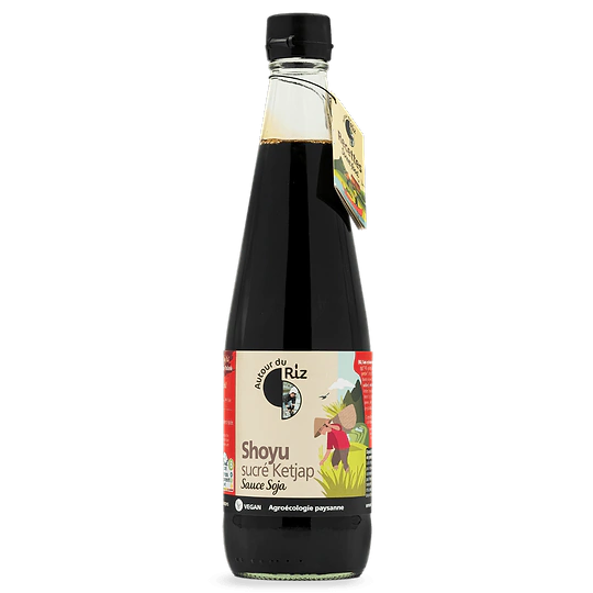 Shoyu sweet soy sauce Ketjap 600 ml - Fairtrade Organic