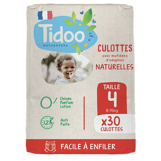 Eco-friendly and convenient French pants size 4 (8-15kg) pack of 30