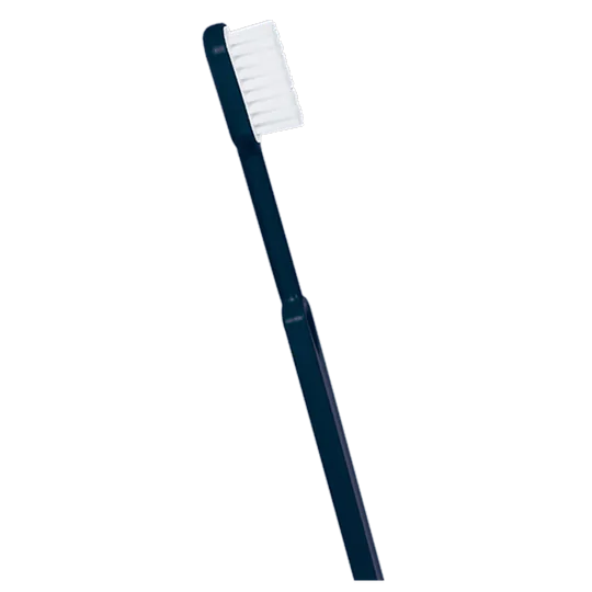 Medium bristle toothbrush made of bioplastic (White) Organic