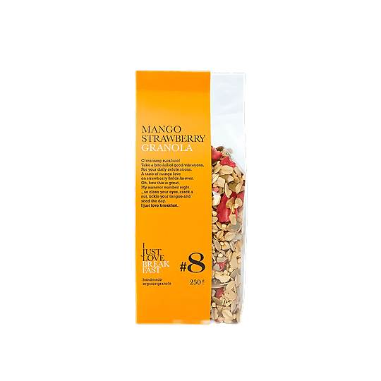 Biologische Aardbei Mango Granola 8