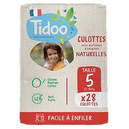 Eco-friendly and convenient French pants size 5 (12-18kg) pack of 28