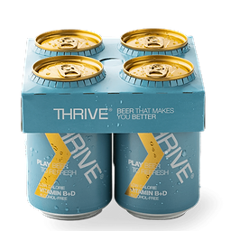 Non alcoholic Beer - Vitamins D3 and B - Thrive Play