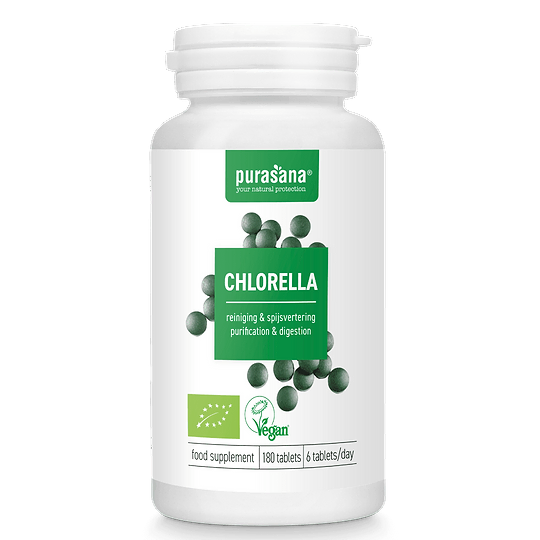 Chlorella 180 tablets 500mg Organic