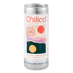 Apricot Infusion Rosemary CBD Sparkling