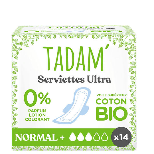 Sanitary Pads Dermo-Sensitive With Wings Ultra Regular+ x 14