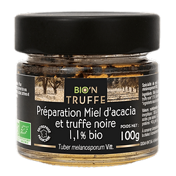 Black Truffle Acacia Honey Organic