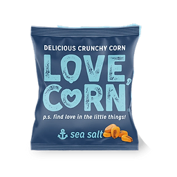 Premium grilled corn with sea salt