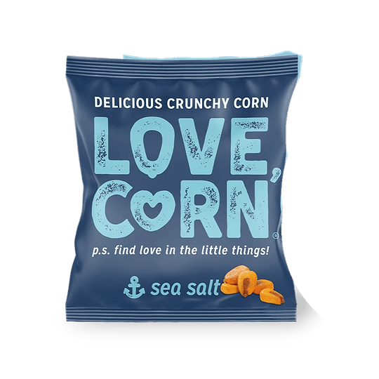 Premium grilled corn with sea salt