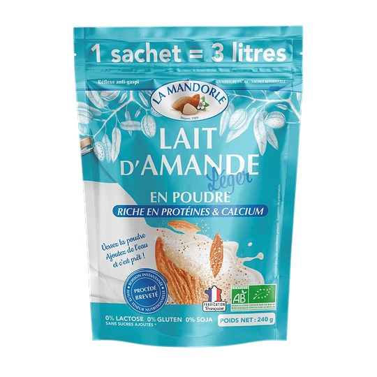 Light Almond Milk – Powder Organic