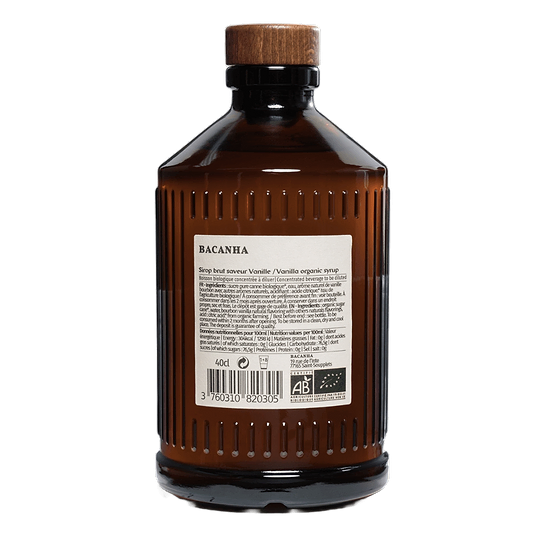 Vanilla Syrup Brut Organic