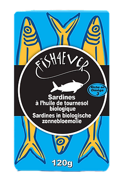 Sardines in biologische zonnebloemolie