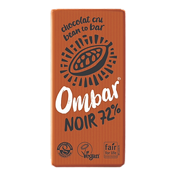 Chocolate 72% raw cocoa Organic