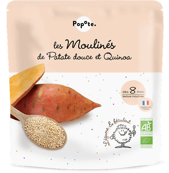 Les Moulinés Patate Douce Quinoa dès 8 mois