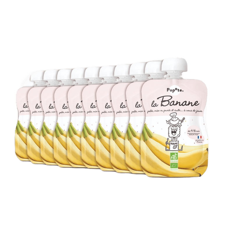 Squeeze Pouche Banana Organic