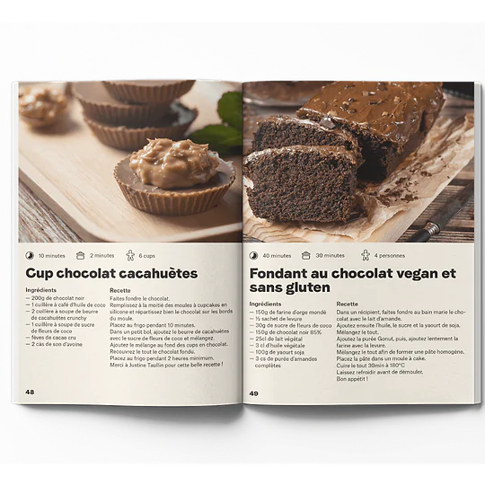 Ebook L'alimentation IG bas et Sans gluten (digital) - Max de Génie