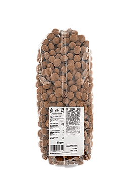 Chocolate-coated coffee beans