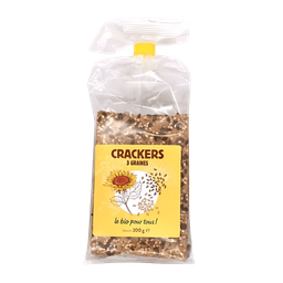 Organic 3 Seed Crackers