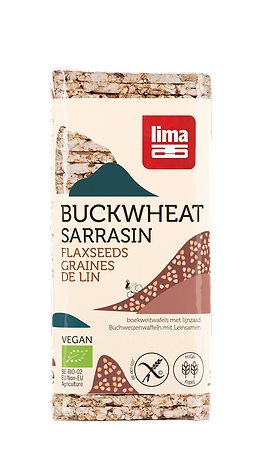 Buckwheat Cakes With Linseed Organic