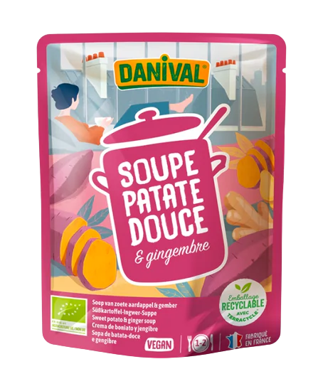 Soupe Patate Douce Gingembre