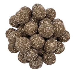 Cereals Balls Coated with Milk Chocolate and Coconut