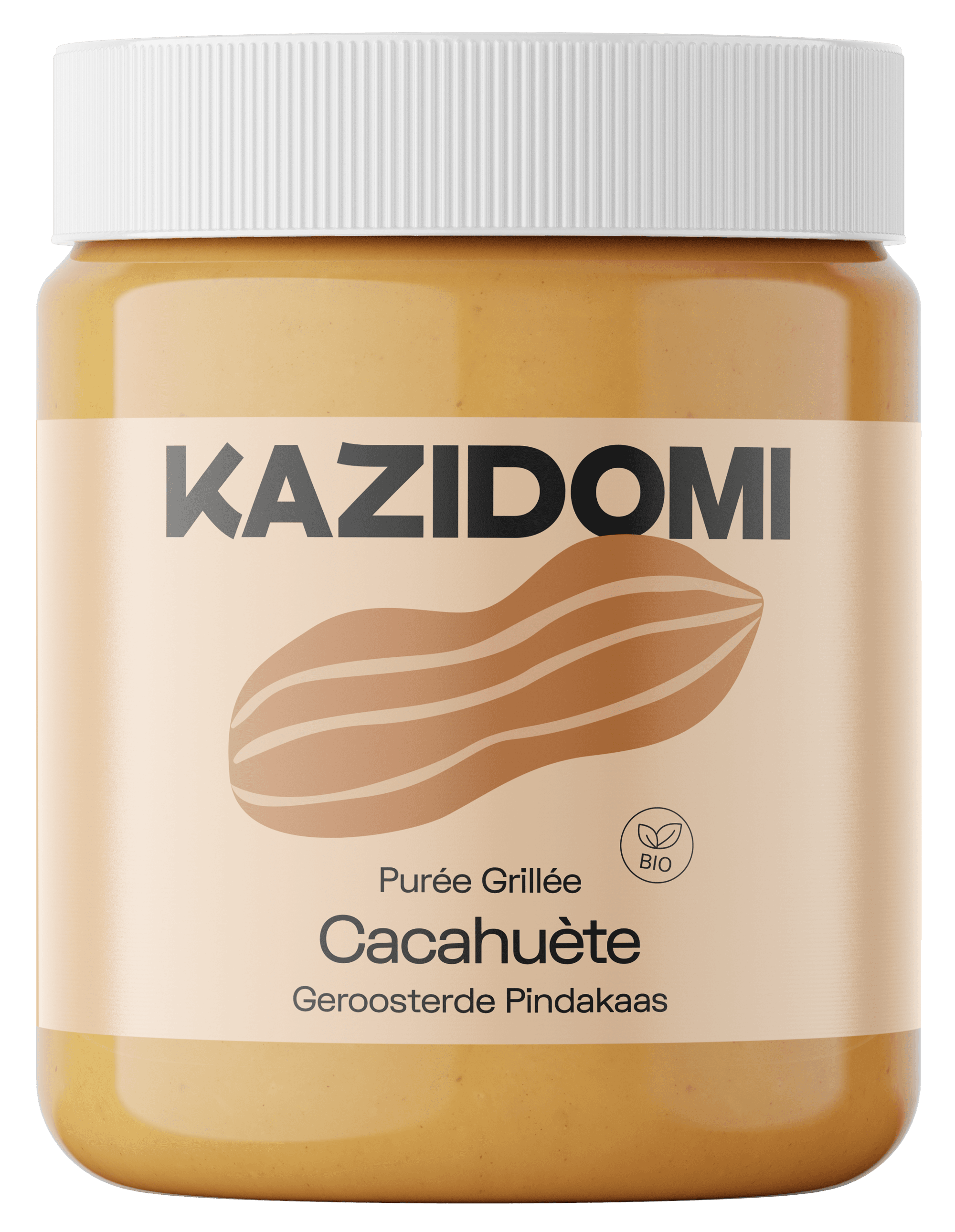 Acheter Beurre de Cacahuètes Pure Biologique Kazidomi