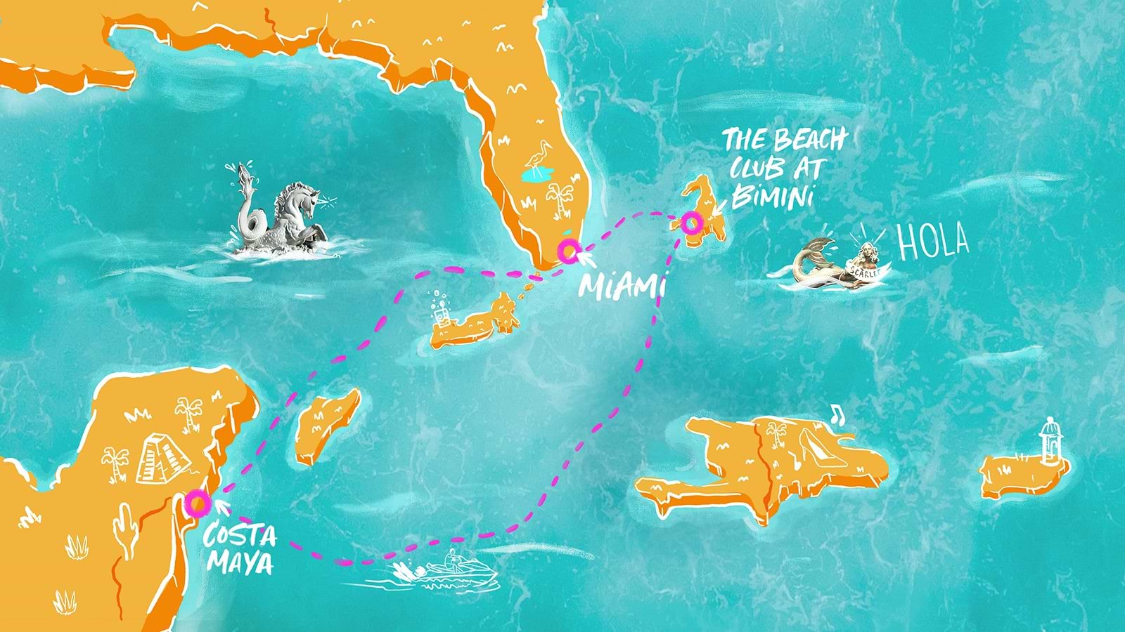 Mayan Sol 5 Day Cruise to Costa Maya | Virgin Voyages