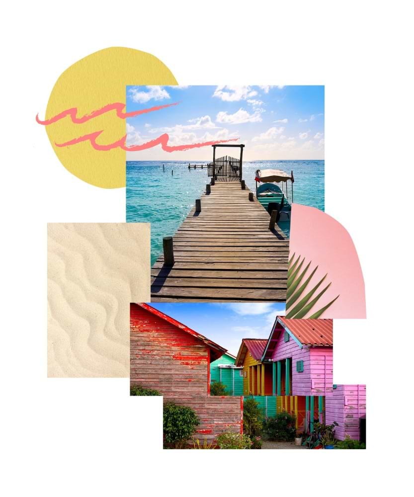 Costa Maya port guide image: collage