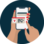 Hassle free embarkation icon